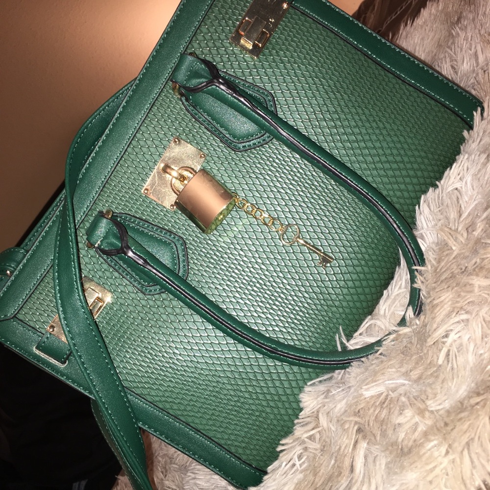 Hunter Green Aldo Handbag